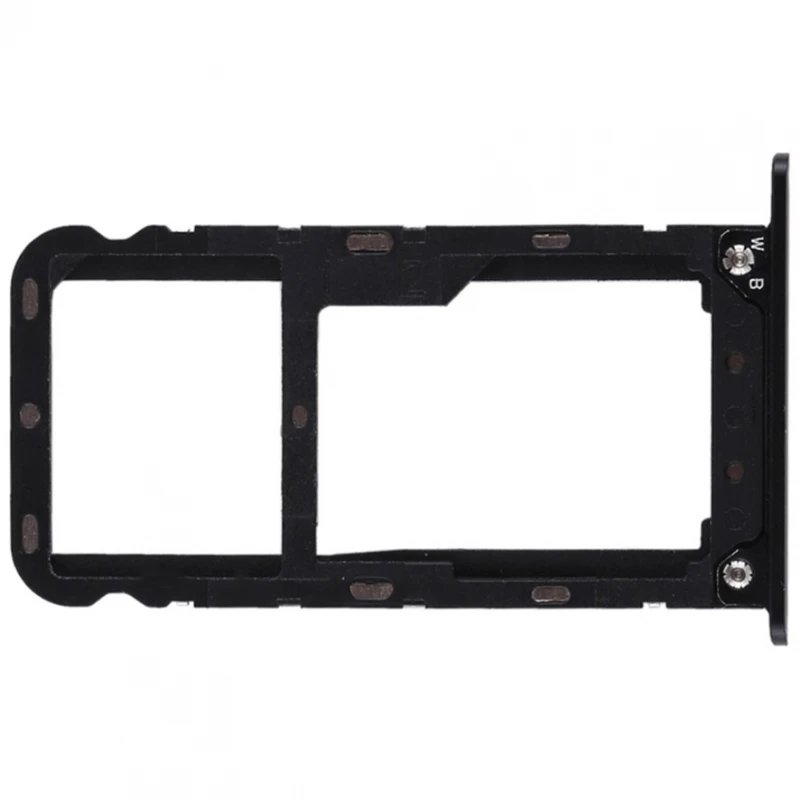 Vassoio Sim Per Xiaomi Redmi 5 Plus Supporto Per Adattatore Micro Sd Card Nero # Xiaomi Redmi 5 Plus (Meg7, Hongmi Rice 5, Vince)