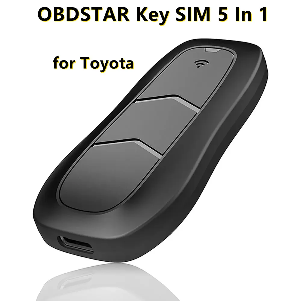 Obdstar Key Sim 5 In 1 Smart Key Simulator Per Toyota Funziona Con X300 Dp/X300 Dp Plus/X300 Pro4