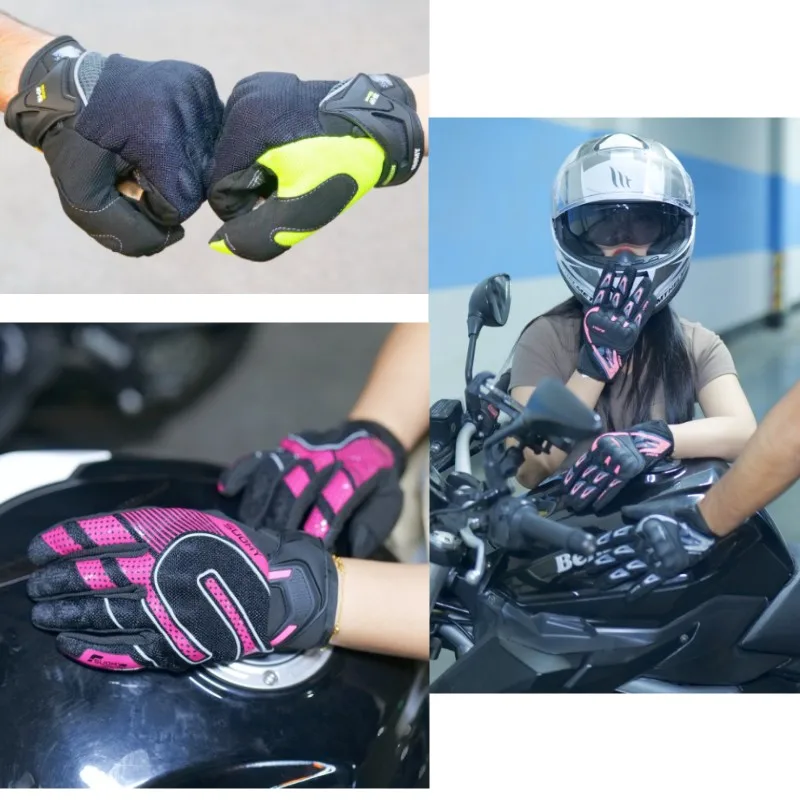 Guanti Da Motocross Traspiranti Estivi Serie S-Xxl Guantes Moto Motorrad Handschuhe Accessori Per Moto