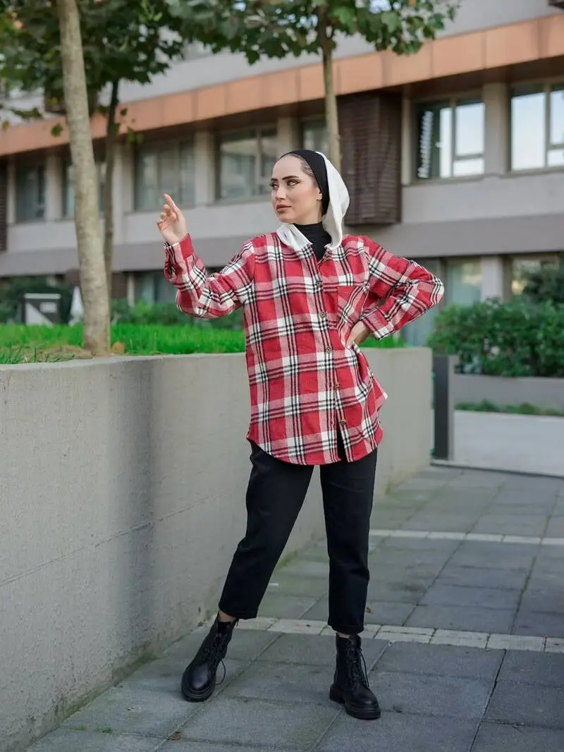 Lustro Con Cappuccio Sh'Rt Hijab Musulmano Shir Abito Hijab Musulmano Abbigliamento Donna Musulmana Abiti Da Donna Turchia Hijap Autunno Dress 2022