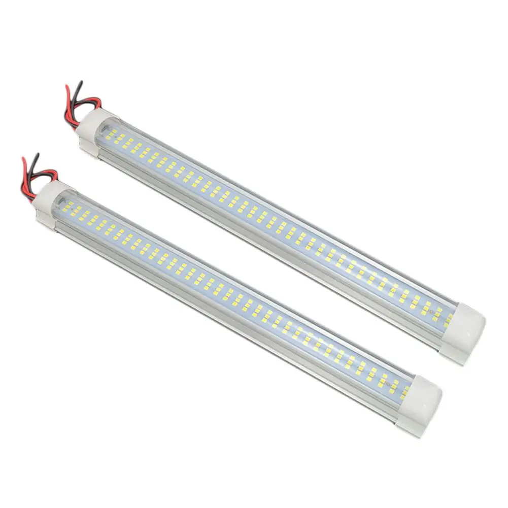 12V Car Interior Light Bar Indoor Led Light Bar 12V White Led Strip Light 108 Led Light Strip Per Caravan Truck Marine Boat Ambi