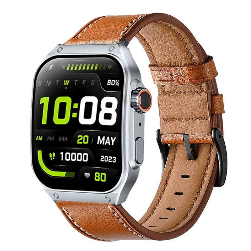 Per Orologio Haylou Cinturino In Pelle S8 Per Cinturino Haylou Solar Lite Per Cinturino Haylou Solar Plus Rt3 Per Bracciale Haylou Watch 2 Pro