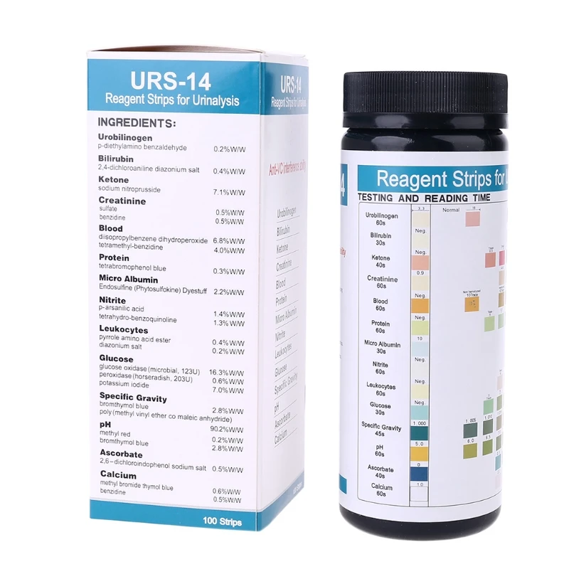 Strisce Reattive Per Analisi Delle Urine 14 In 1 Strisce Reattive Per Urine A 14 Parametri Per Leucociti Ph