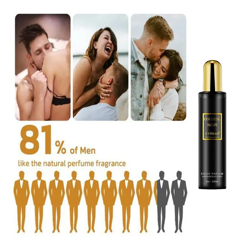 220Ml Feromone Hair Spray Cura Dei Capelli Leave-In Hair Profumo New Lasting Long Dry Frizzy Migliora I Capelli Profumo Spray Oil Fragra