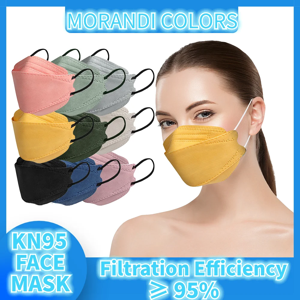 10-100 Pz Morandi Colori Mascherine Respiratorie Mascarillas Certificadas Ffp2 Mascarillas Fpp2 Omologadas Mascara Maske Ce