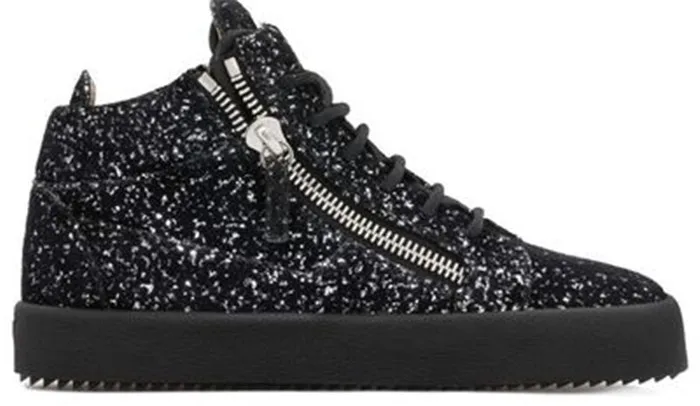 Shooegle Sapato Masculino Fashion Black Glitter Sneakers Uomo Platform Thick Flats Punta Tonda High Top Superstar Scarpe Casual