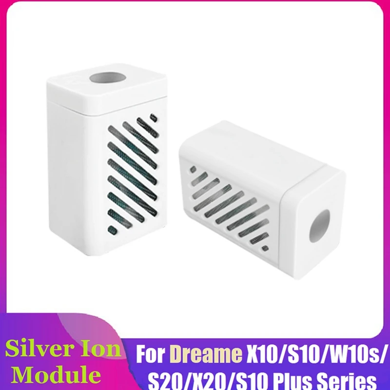 Modulo Agli Ioni D'Argento Da 2 Pezzi Per Dreame X10/S10/W10S/S20/X20/S10 Plus Series Robot Clean Water Tank Ion Odore Accessori Per La Sterilizzazion
