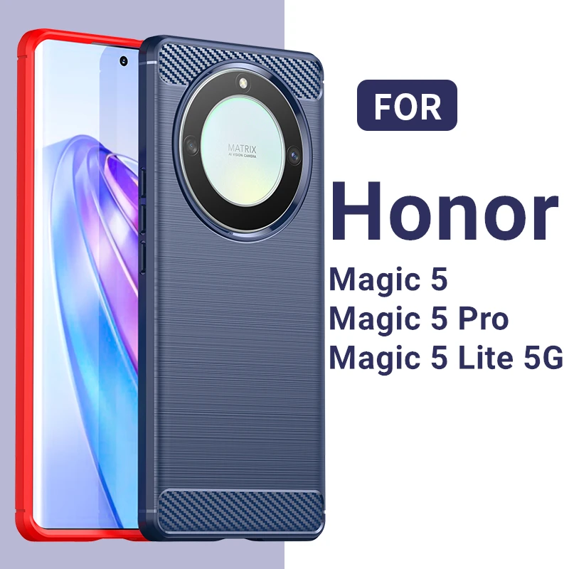 Per Honor Magic 5 Lite 5G Custodia Honor Magic 5 Lite 5 Pro 5G Cover Antiurto Custodia In Silicone Originale Honor Magic 5 Lite 5G