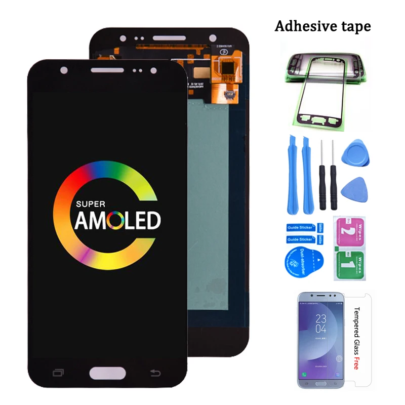 Super Amoled Per Samsung Galaxy J5 2015 J500 Display Lcd J500H J500Fn J500F J500M Sm-J500F Touch Screen Digitizer