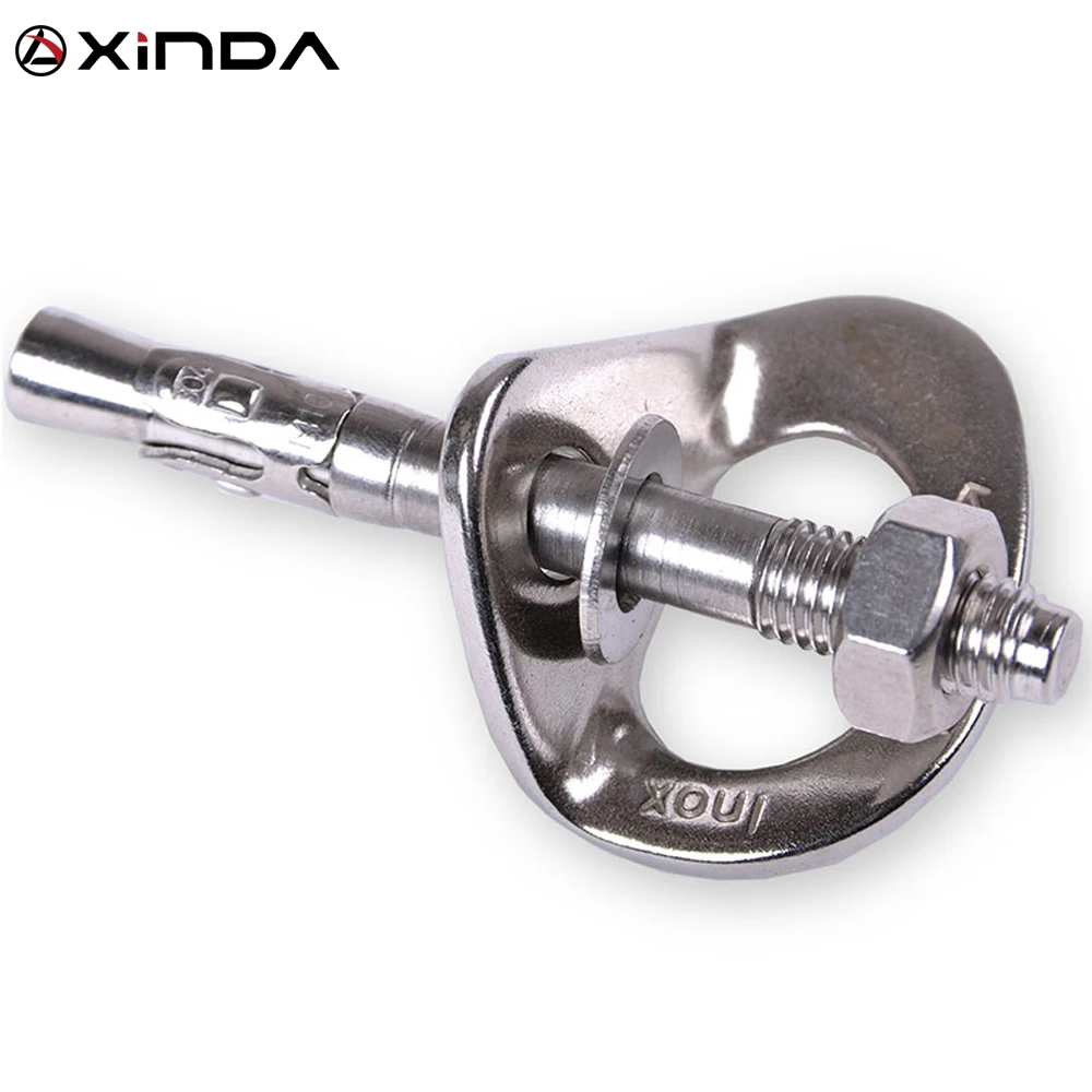 Xinda Professional Rock Climb Bullone Di Fissaggio Vite Di Espansione A Punto Fisso Piton Karabiner Rock Piton Nut Attrezzature Sportive All'Aperto