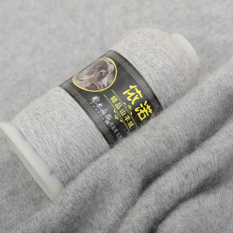 95% Cashmere Cashmere Filato Anti Pilling Medio Sottile Tessuto Lavorato A Mano Cappotto Sciarpa Cappello Lana Bambino