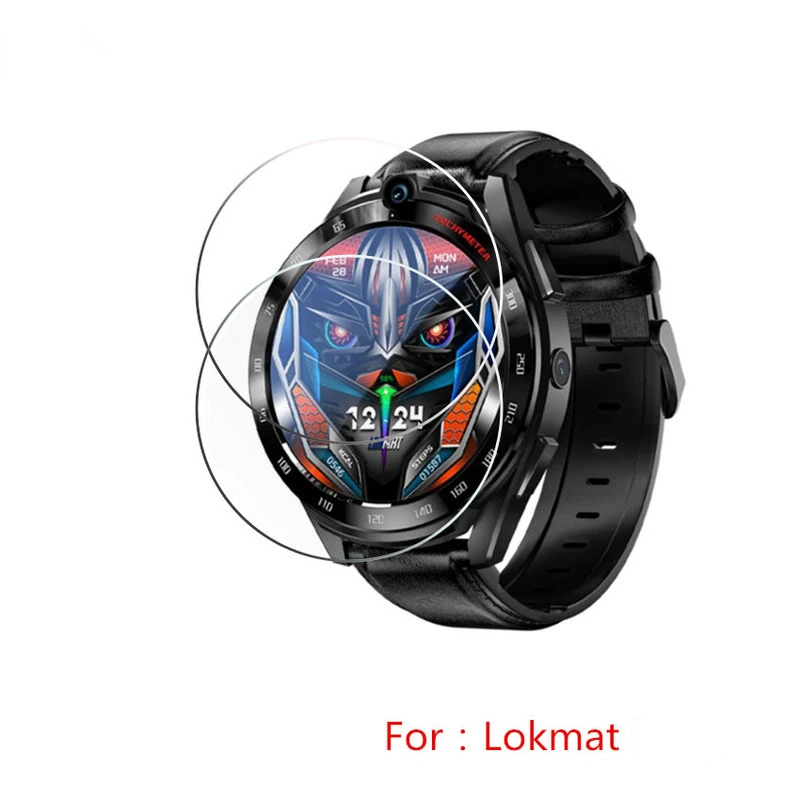 Pellicola Salvaschermo In Vetro Temperato Per Lokmat Appllp 4 Pro Smart Watch Pellicola Protettiva Antideflagrante Per Lokmat Comet Pro