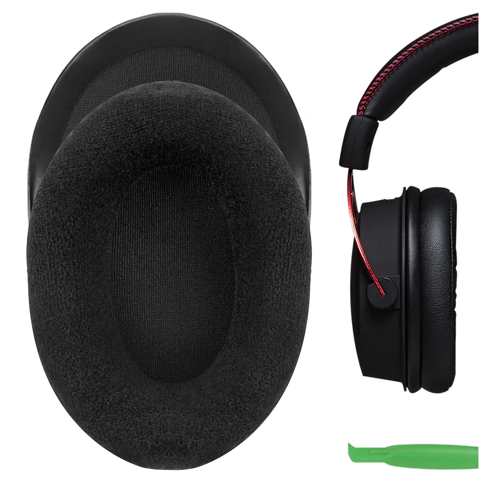 Geekria Auricolari Per Hyperx Cloud Ii Cloud 2 Cloud Ii Cuffie Di Ricambio Comfort Cuscinetti Auricolari In Velluto Cuscini Di Copertura Paraorecchie 