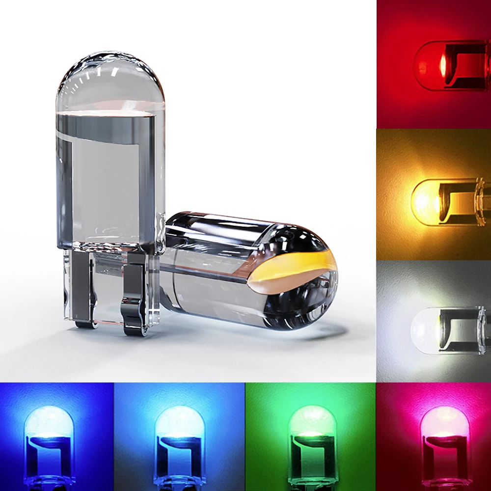 10 X T10 Lampada A Led Led Canbus T10 Led Burst Light W5W Luci Di Ingombro A Led Luci Di Parcheggio A Led T10 W5W Luci Interne Per Auto Led T10
