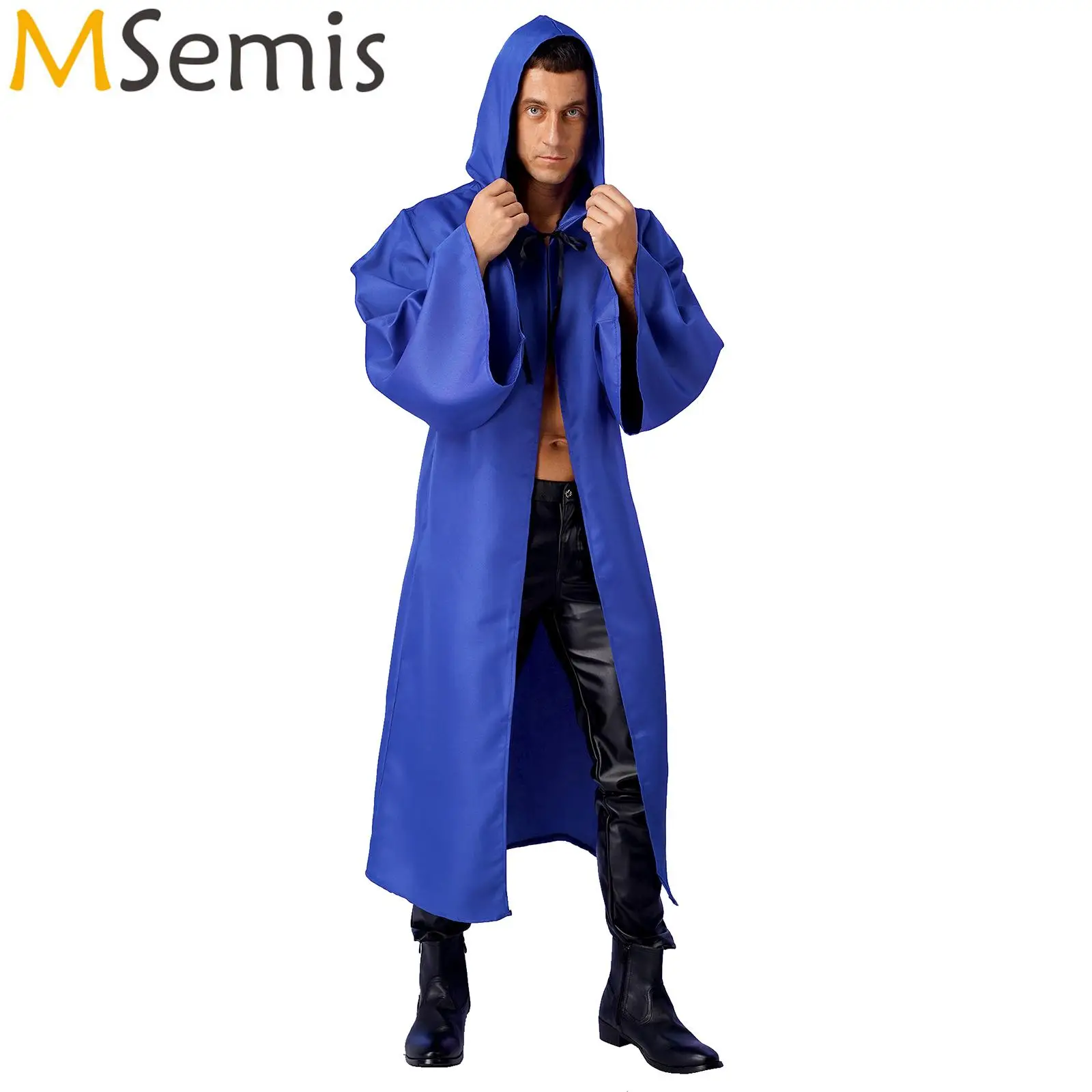 Mens Jedi Warlocks The War Of Underwears Abbigliamento Roleplay Robe Tunica Mantello Con Cappuccio Cape Tops Festa A Tema Cosplay Costume Da Vampiro