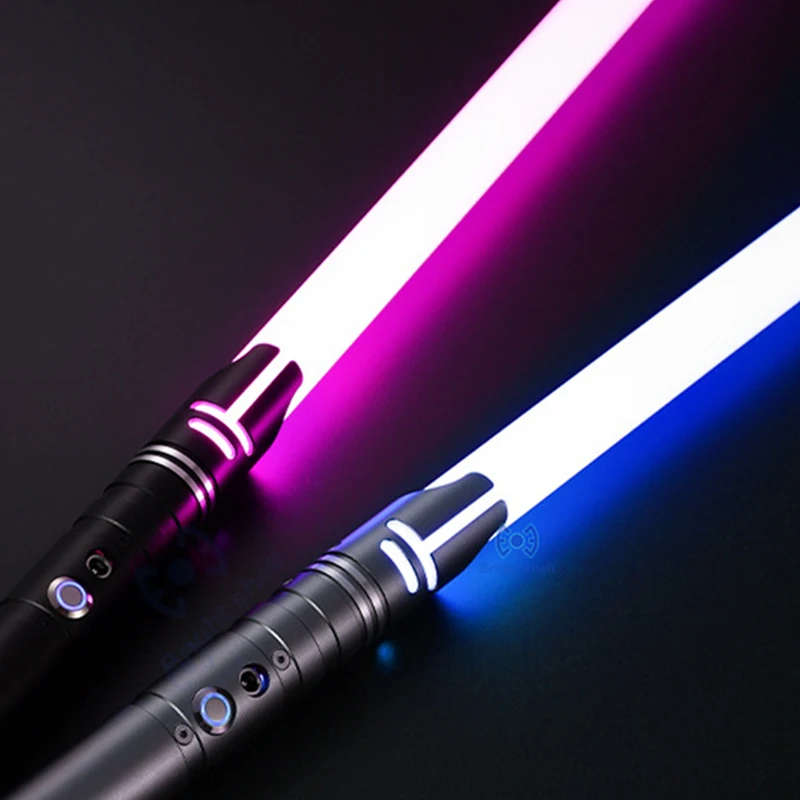 Spada Laser In Metallo Spada Laser Rgb Giocattoli Spada Leggera 10 Cambia Colore Bambini Soundfonts Force Fx Foc Blaster Giocattoli Spada Laser Jedi R