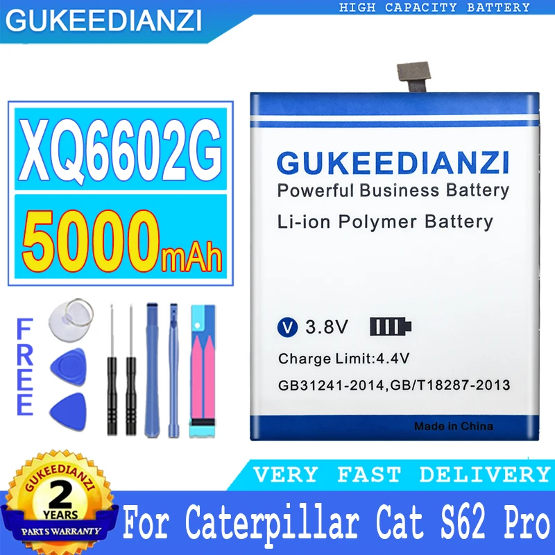Batteria Gukeedianzi Da 5000Mah Per Caterpillar Cat S62, S62 Pro Cellulare Bateria