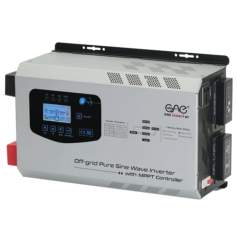 Caricabatterie Inverter Ibrido Off Grid Fts 3000W 3Kw Inverter Solare Ibrido Prezzo All'Ingrosso
