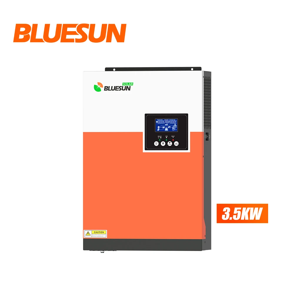 Inverter Solare Ibrido 3Kw Di Marca Bluesun Off Grid Inverter Solare Ibrido 3Kw 3.5Kw Con Mppt 100A