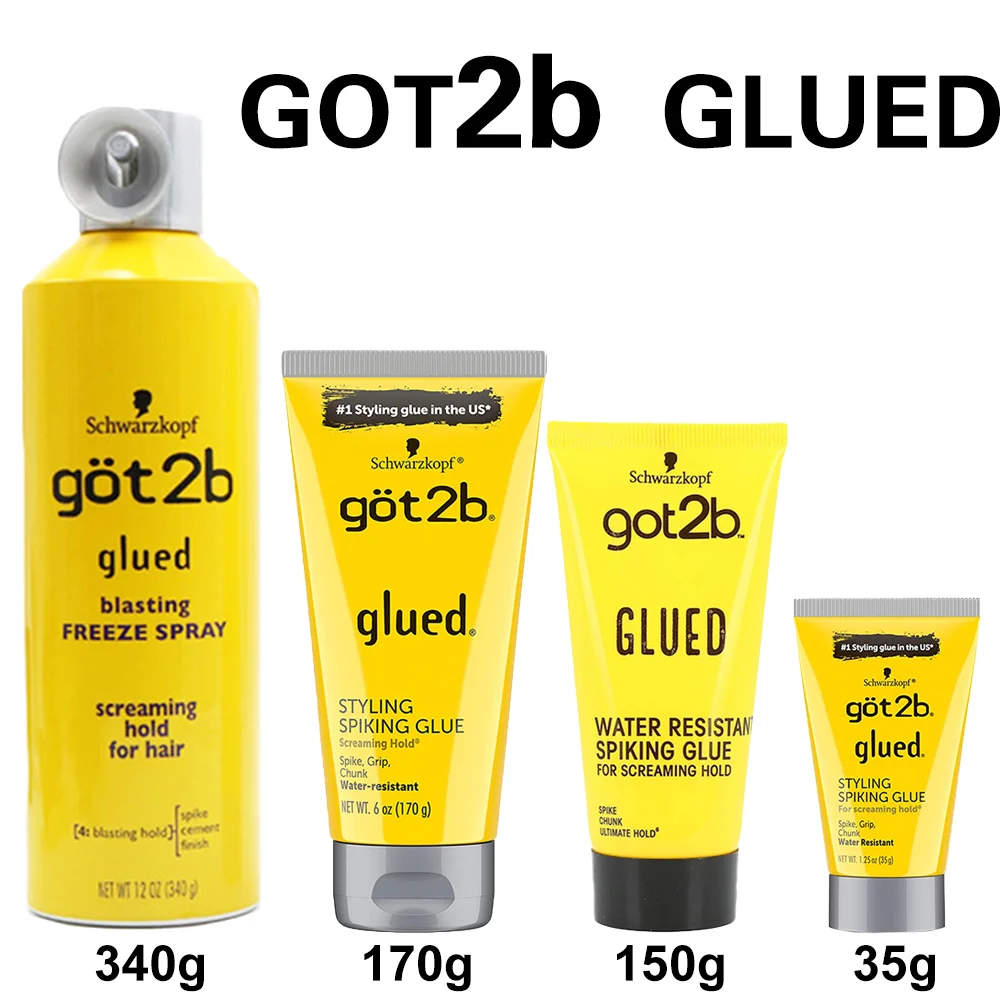 Got2B Incollato Spray Styling Spiking Gel Per Capelli Parrucca In Pizzo Impermeabile Adesivo Accessori Per Capelli Invisibili Spray Per La Rimozione D