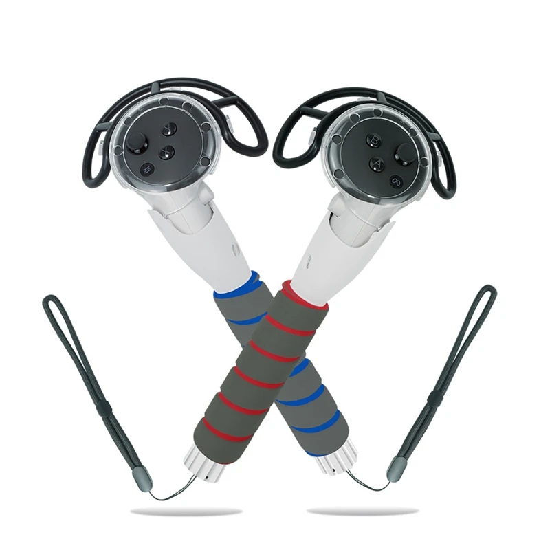 Maniglie Controller Per Oculus Quest 3 Manico Lungo A Bastone Dual Lightsaber Per Accessori Meta Oculus Quest 3 Vr