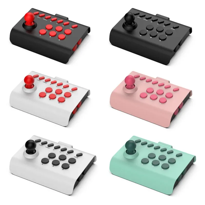 Y01 Mini Wireless Arcade Games Control Rocker Per Ps4 Ps3 Switch Steam Console Controller Pc Android Ios Phones Joystick Gamepad