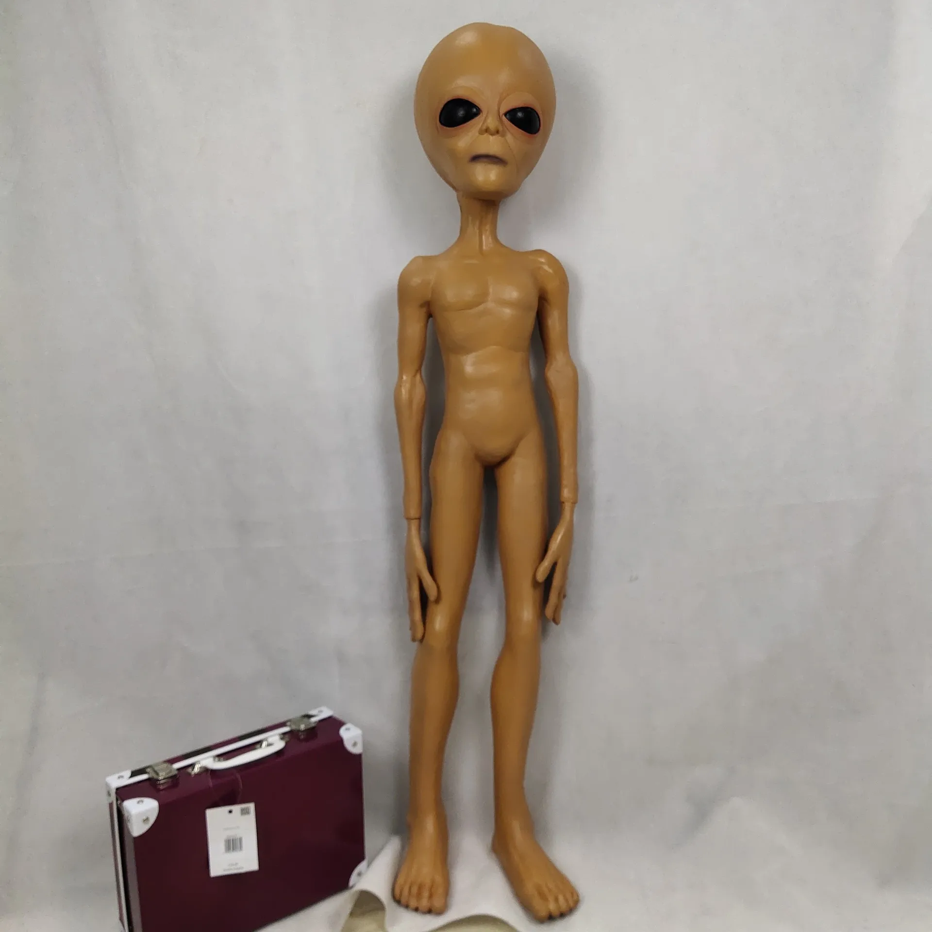 Alien Latex Model Prop Festa Di Halloween Alien Model Props Cosplay Area 51 Alien Scary Prop A Grandezza Naturale Ufo Roswell Martian Lil Mayo