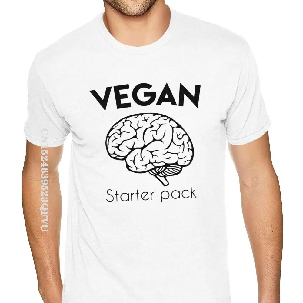 Maglietta Vegan Starter Pack Maglietta Fitness Per Adulti Maglietta Anime Oversize Da Uomo Vendita Maglietta Vintage Unica Di Marca