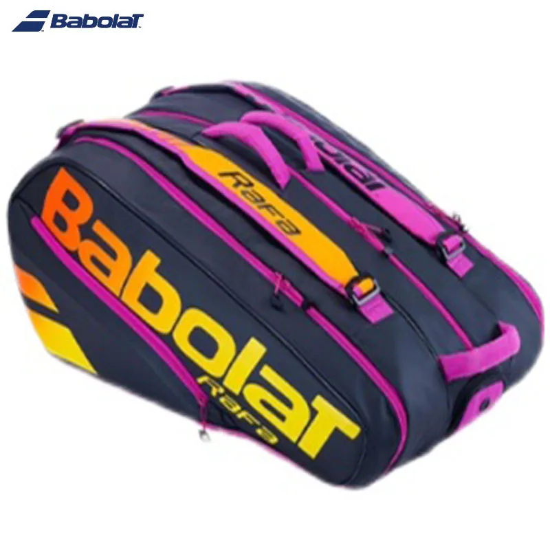 Zaino Da Tennis Professionale Babolat Nadal Court Pure Aero Rafa 6R 9R 12R Uomo Donna Borsa Per Racchette Da Tennis Nuova Borsa Da Tennis Babolat
