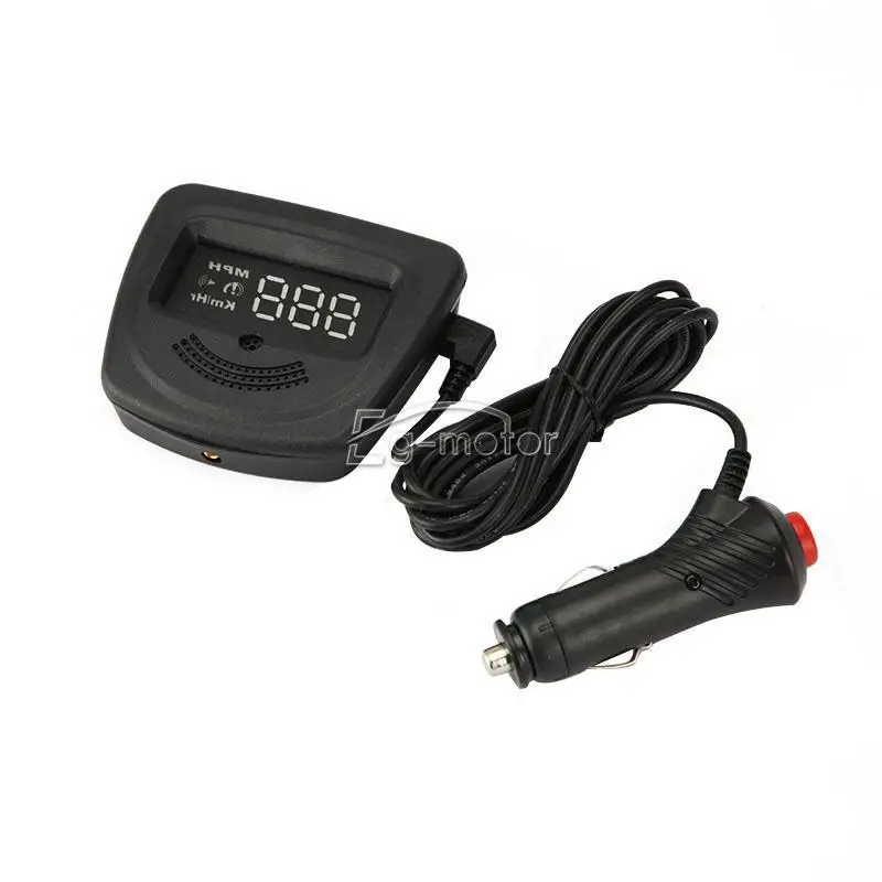 Car Head Up Display Auto Digital Gps Tachimetro Mph Speed Warning Plug Play Automobiles Truck Per Jeep Suv 207 Peugeot...