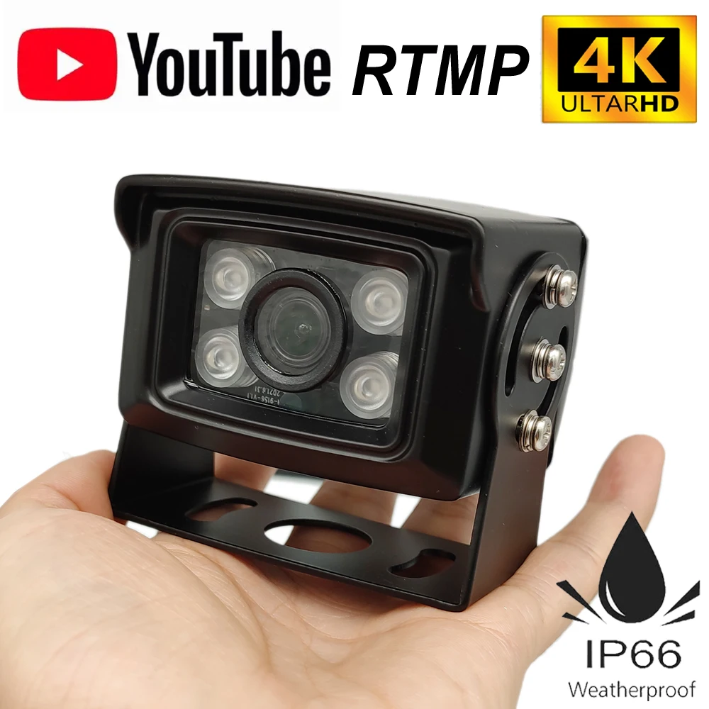 8Mp 5Mp Wifi Poe Youtube Live Streaming Telecamera Ip Umana Rtmp Protocollo Hikvision 256Sd Tf Card 20M Ir Youtube Facebook Wezza
