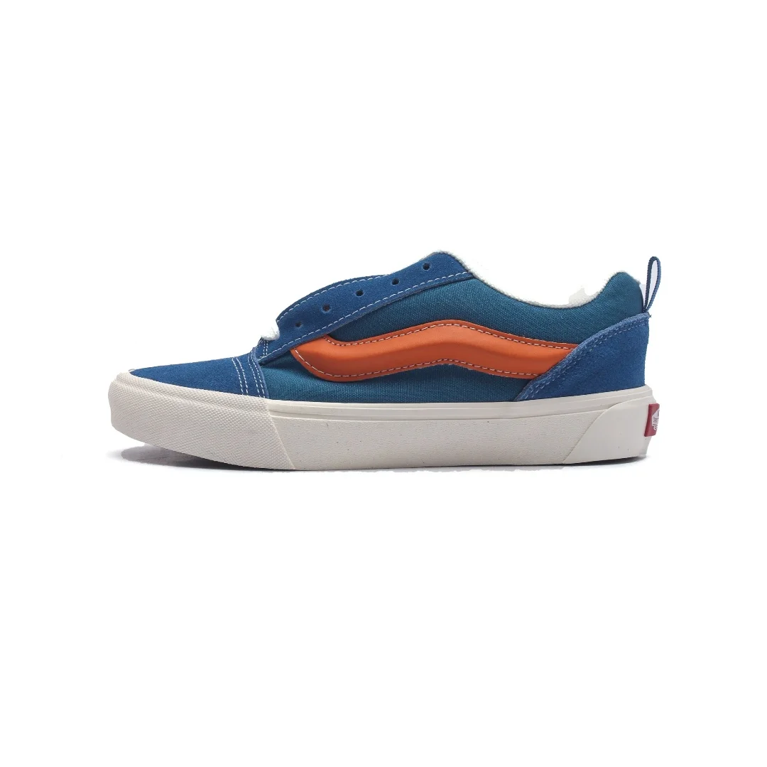 Original Vans Classics Knu Skool Shoes Uomo E Donna Unisex Vans Knu Skool Sneakers Scarpe Vulcanizzate Scarpe Blu