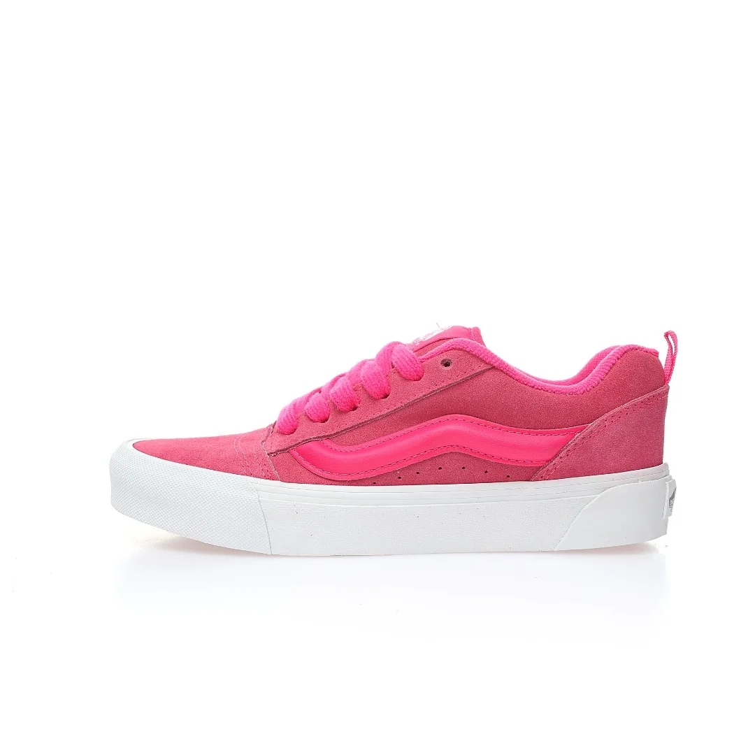 Original Vans Classics Knu Skool Shoes Outdoor Unisex Vans Knu Skool Sneakers Scarpe Vulcanizzate Nere Scarpe Stringate All'Aperto