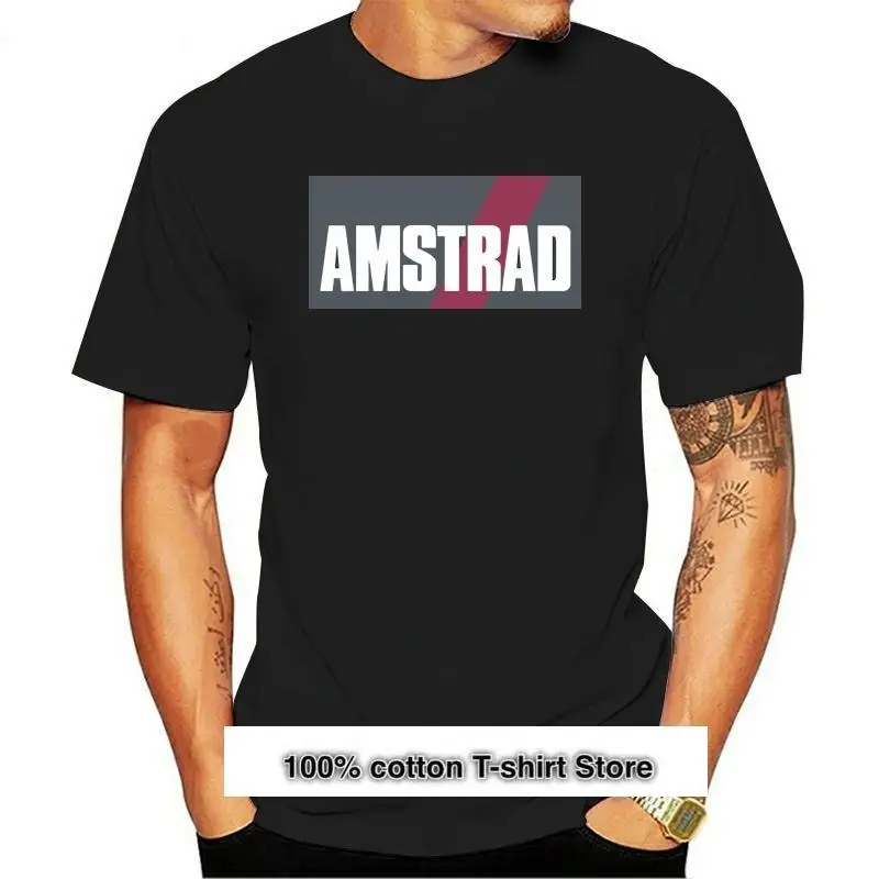 Camiseta Estampada De Algodon Para Hombre Y Mujer, Camisa De Manga Corta Con Cuello Redondo, Ndvh Amstrad