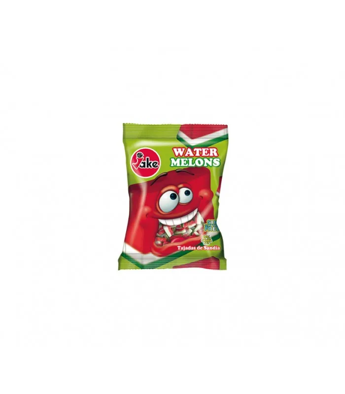 Tajada Sandia Acida Halal-Dolci Grassi Senza Glutine Senza Lattosi-Gominee Jake-100Gr