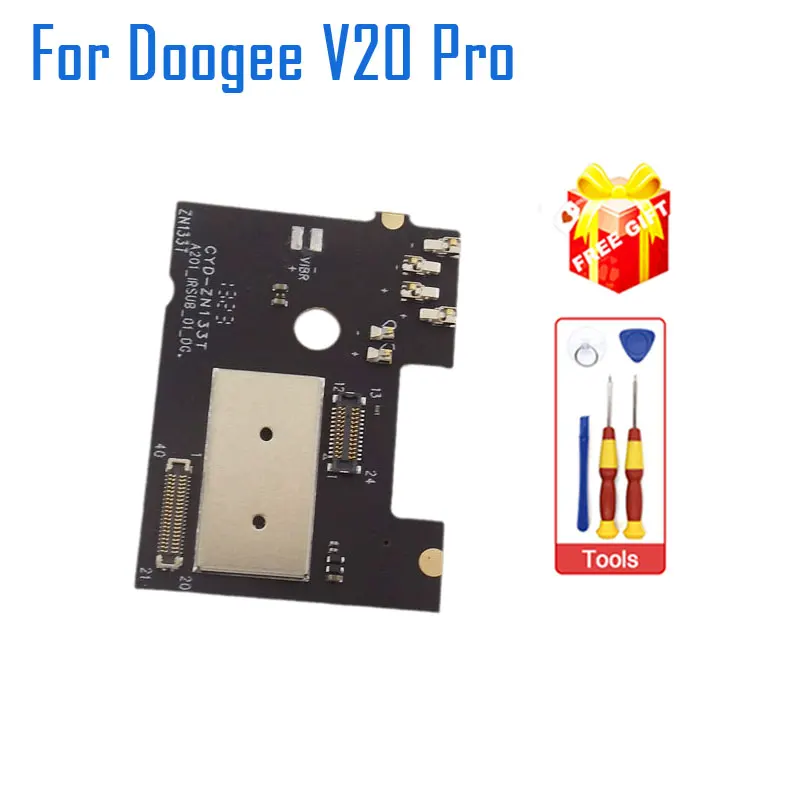 Nuova Scheda Sub Originale Doogee V20 Pro Con Accessori Per Lampade Flash Per Smartphone Doogee V20 Pro