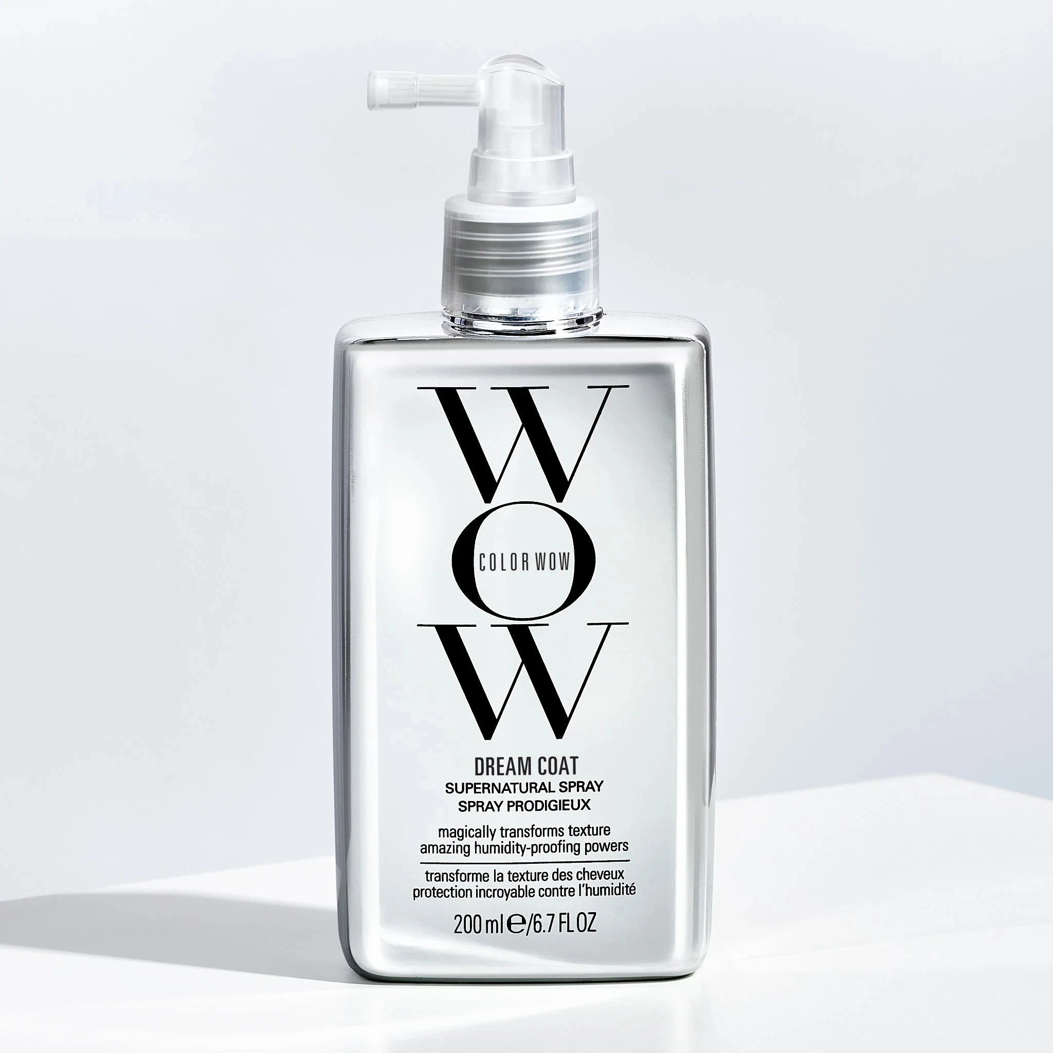 Color Wow Dream Coat Spray Soprannaturale 200Ml Previene L'Effetto Crespo Idratante Levigante Utilizzando Dopo Lo Shampoo E Il Condizionamento