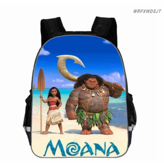 New Disney School Bags Zaino Studenti Borsa Cartoon Vaiana Moana Stampa Bambini Bookbag Satchel School Zaino Per Ragazze