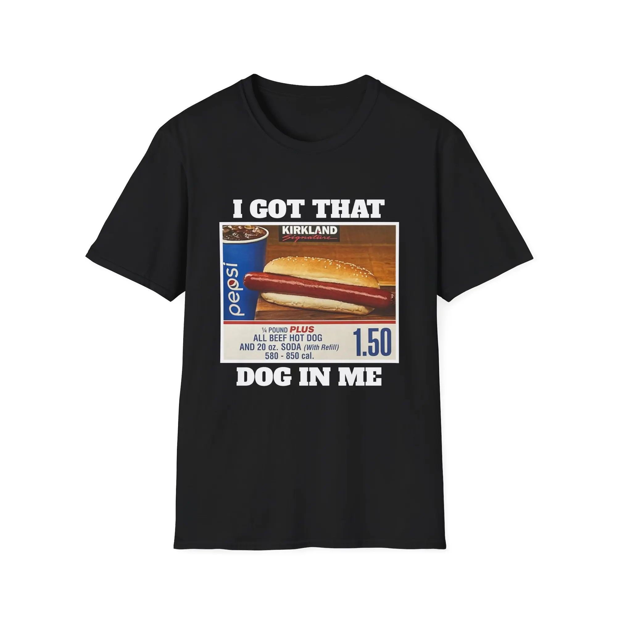 Ho Preso Quel Cane In Me Costco Girocollo T Shirt Divertente Kirkland All Beef Hot Maniche Lunghe O Corte