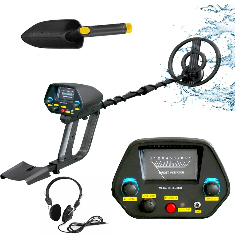 Metallo Leggero Rivelatore Di Md-4080 Con Estrema, Regolabile Funzione Di Disco Di Oro Rivelatore Con Impermeabile Bobina