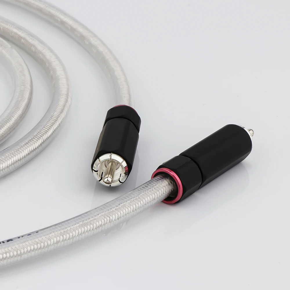 Xlo Ht4 Cavo Audio Coassiale A Filo Digitale Placcato Argento Cavo Audio Coassiale Da Rca A Rca Hifi 75 Ohm Per Dac Cd