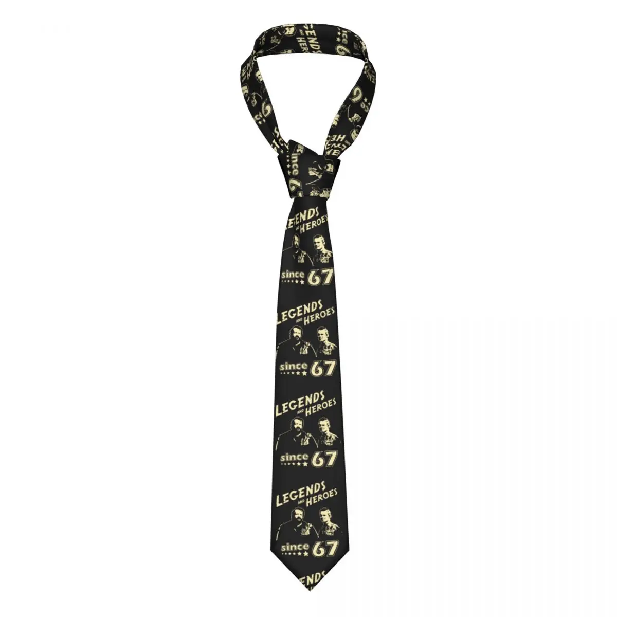 Bud Spencer Legends And Hero Since 67 Cravatte Unisex Skinny 8 Cm Stretto Terence Hill Neck Tie For Men Daily Wear Gravatas Party