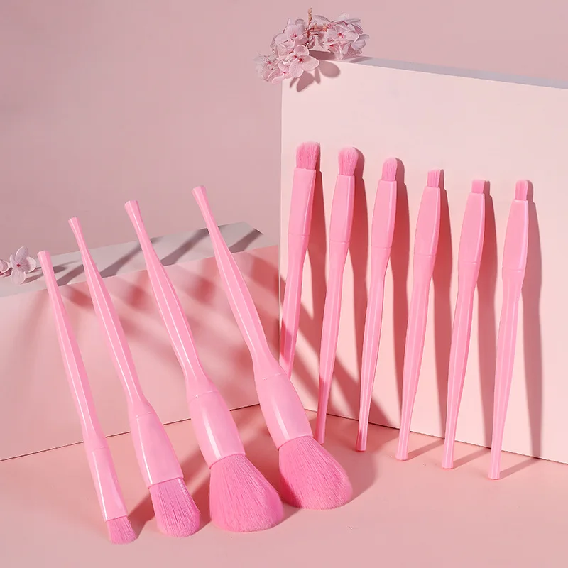 10 Bastoncini Colori Caramelle Pennelli Trucco Borsa Cosmetica Ombre Ombretto Set Trucco Trucco Set Di Pennelli Huda Cosmetici Di Bellezza Per Le Donn