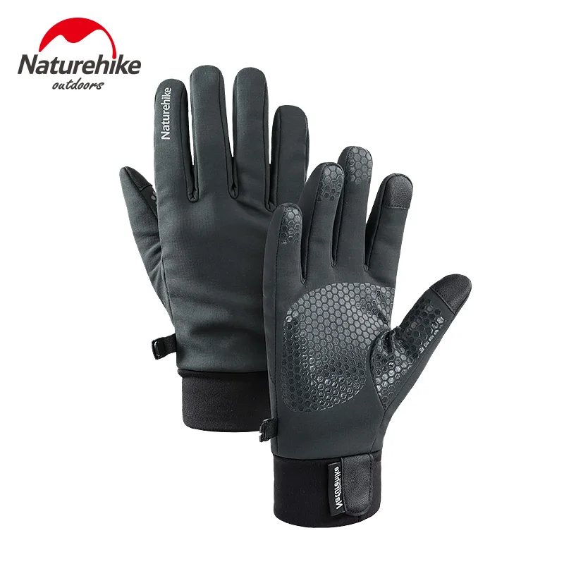 Naturehike Inverno Arrampicata All'Aperto Guanti In Cashmere Guanti Caldi Guanti Di Tocco Dello Schermo Impermeabile Anti-Skid Guanti Da Ciclismo Guan