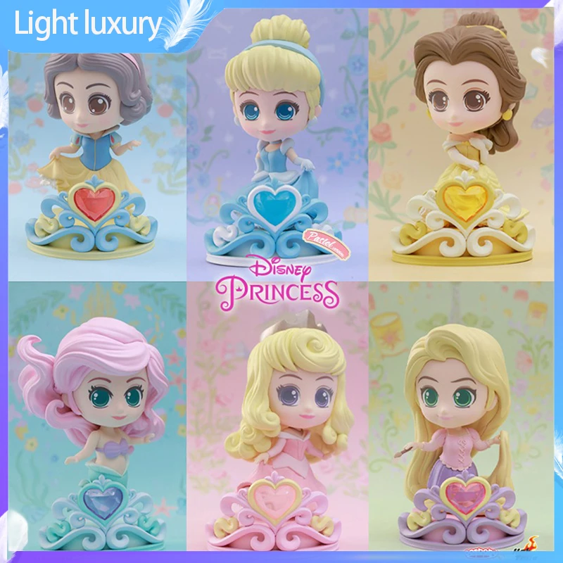 Disney Princess Cosbaby Series Original Doll Action Figure Biancaneve Ariel Cenerentola Cute Doll Fans Collection Regali Di Compleanno