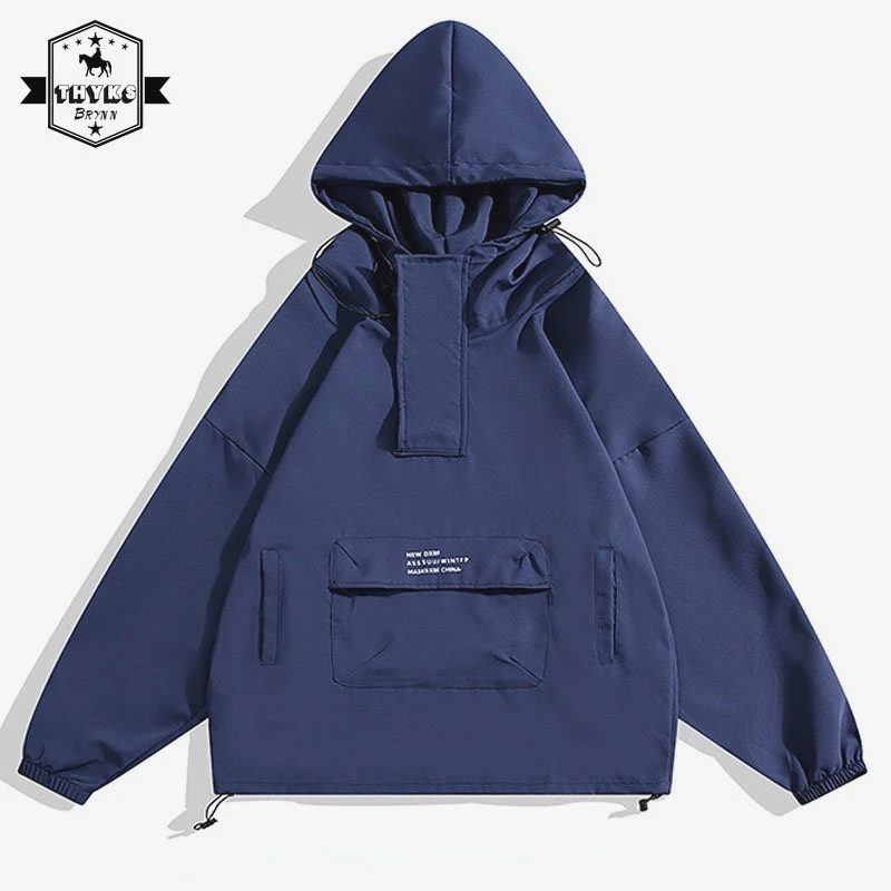 Solid Outdoor Jacket Uomo Sportswear Giacca A Vento Vintage Oversize Spring Capispalla Racing Zip Coat Jacket Uniforme Da Baseball Unisex