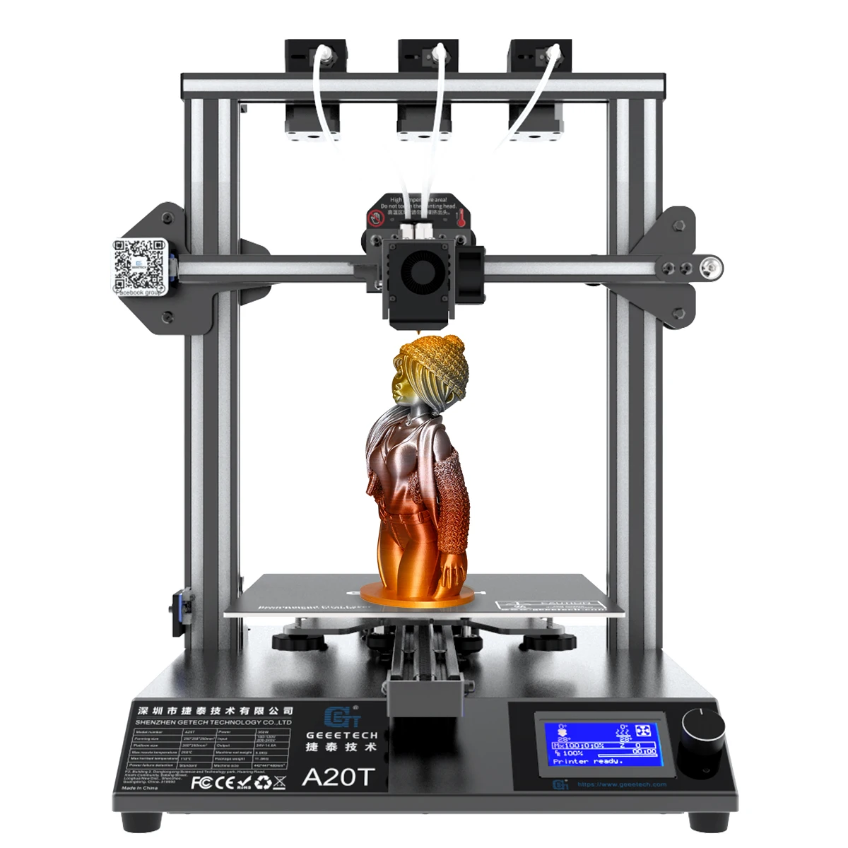 Geeetech Impresora 3D 3D Stampante Prusa Desktop Lcd12864 Stampante 3D Impresora
