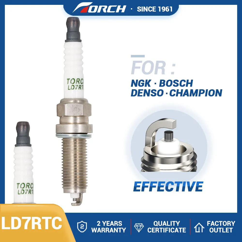 Candele Per Auto Torcia Candele Origina Ld7Rtc Sostituzione Per Bujia Lzkar7D-De Misura Per Zhengzhou Succe 1.6L Hr16 2014