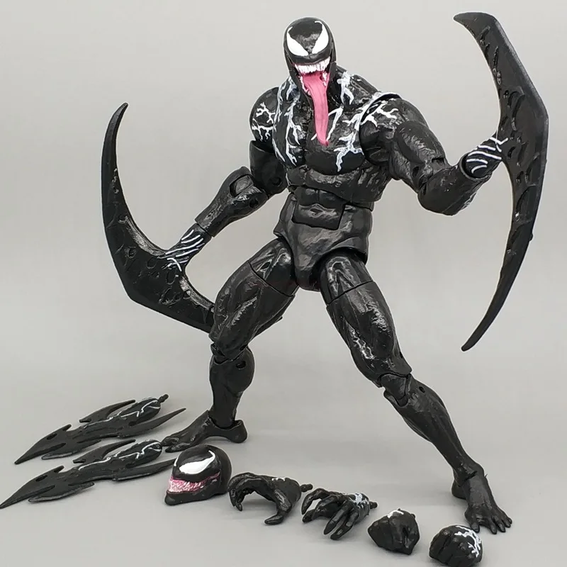 7 Pollici Ml Legends Venom Action Figures Accessori Multipli Con Confezioni Di Armi Venom Statue Mobili Modello Ornamenti Da Collezione