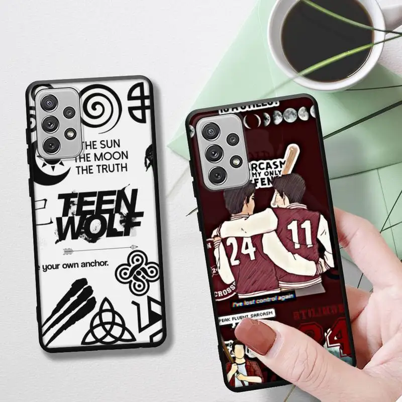 Per Samsung Teen Wolf Stilinski 24 Cassa Del Telefono Per Samsung Galaxy A91 A80 A72 73 A52 53 A70 A41 A32 A21 A22S A42 Cover Del Telefono